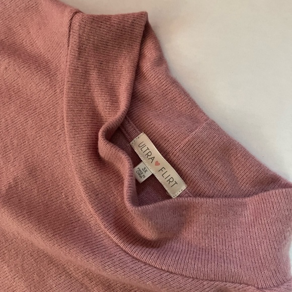 Drop Shoulder Hacci by Ultra Flirt - Picture 2 of 5